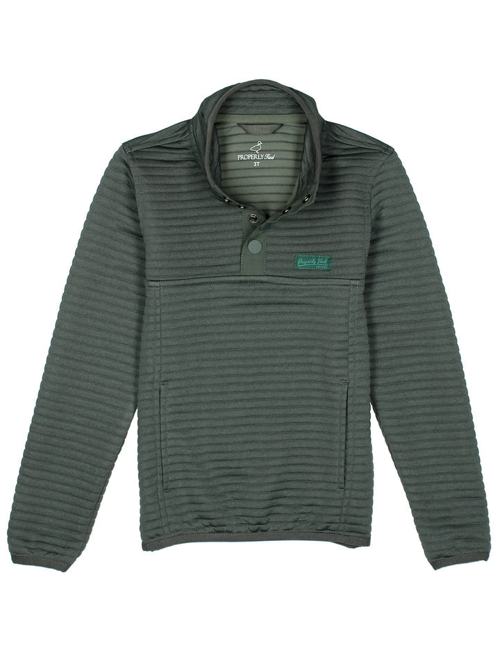 PT Youth Waypoint Pullover Cypress