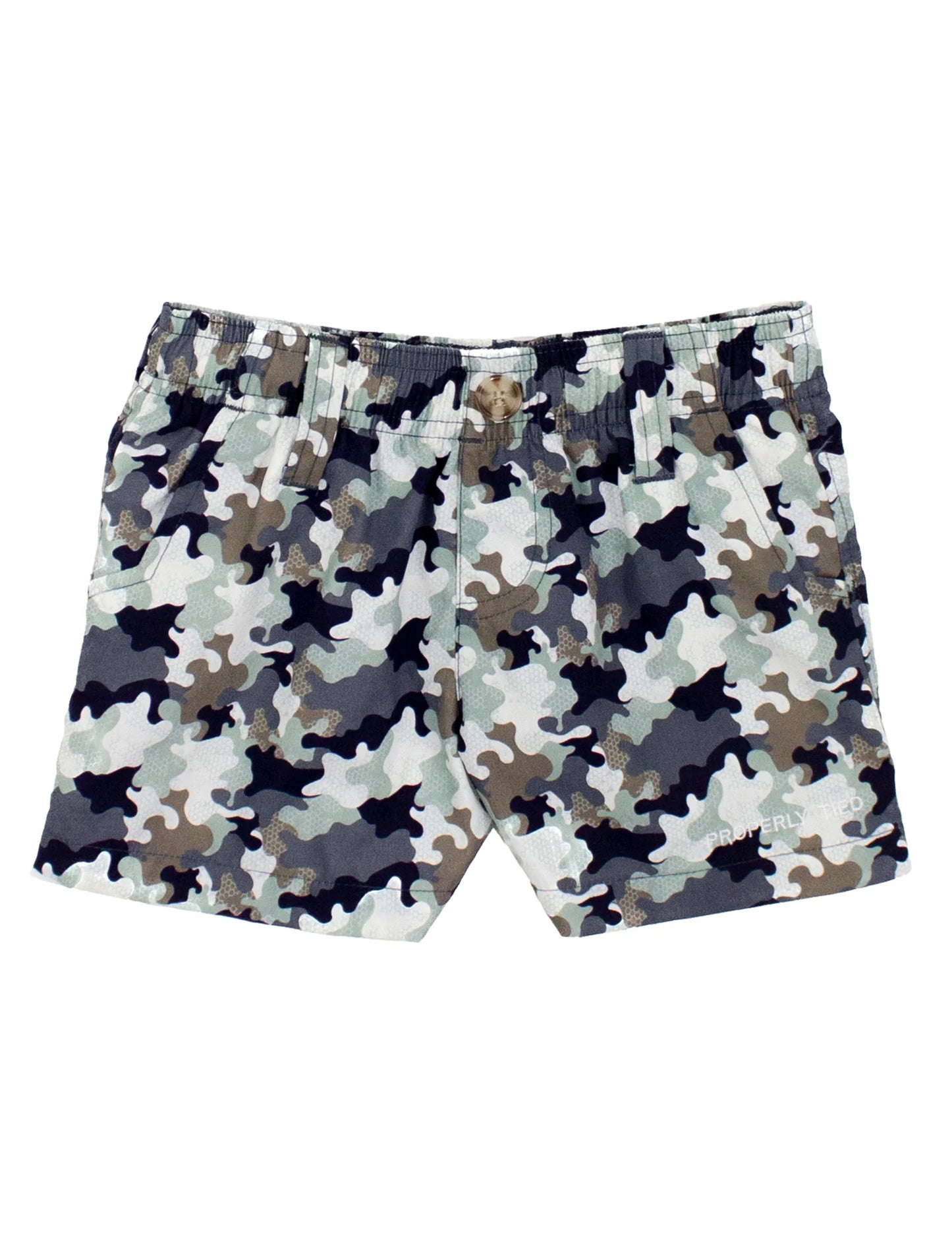 PT Youth Mallard Short Backwater Camo