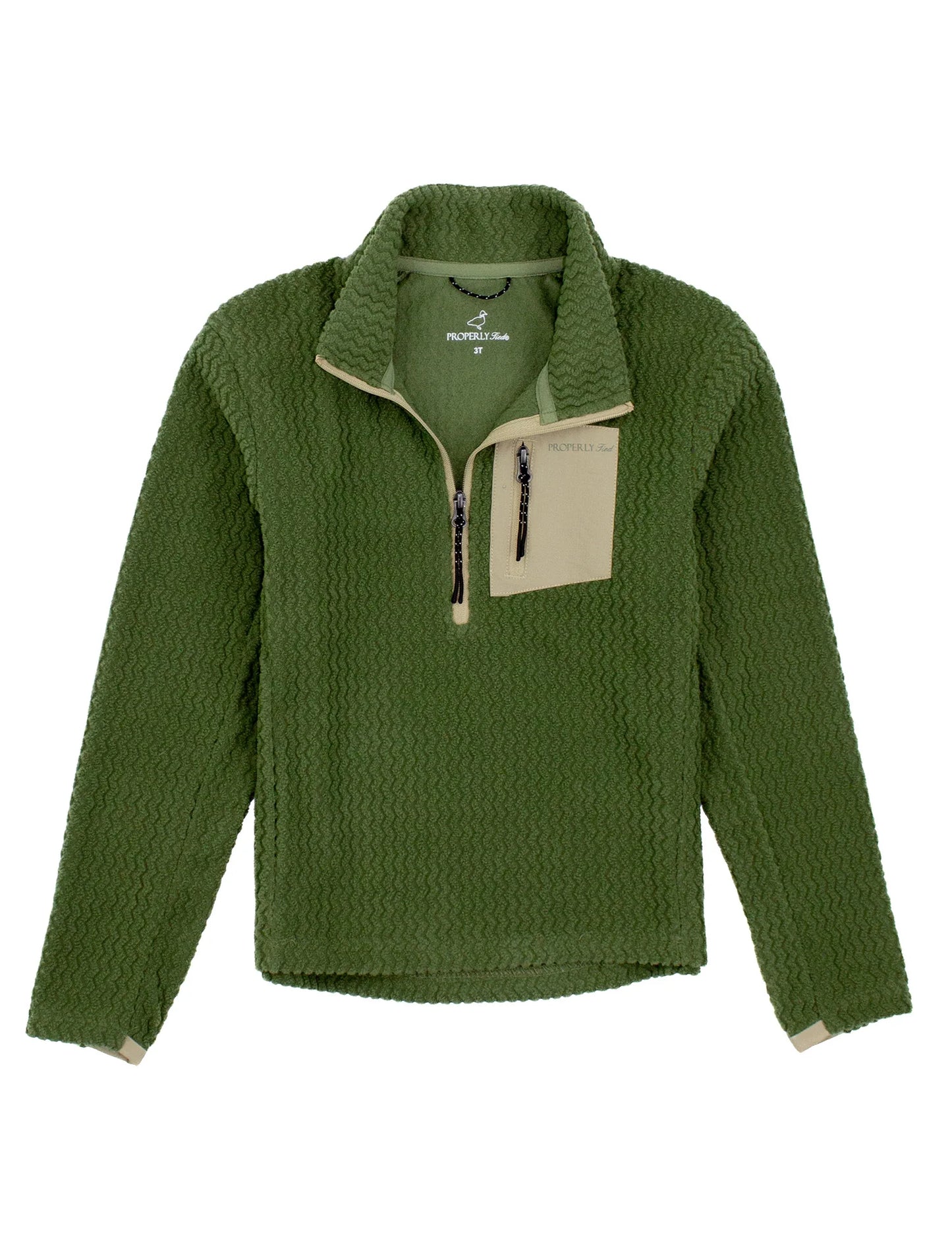 PT Youth Yukon Pullover Olive