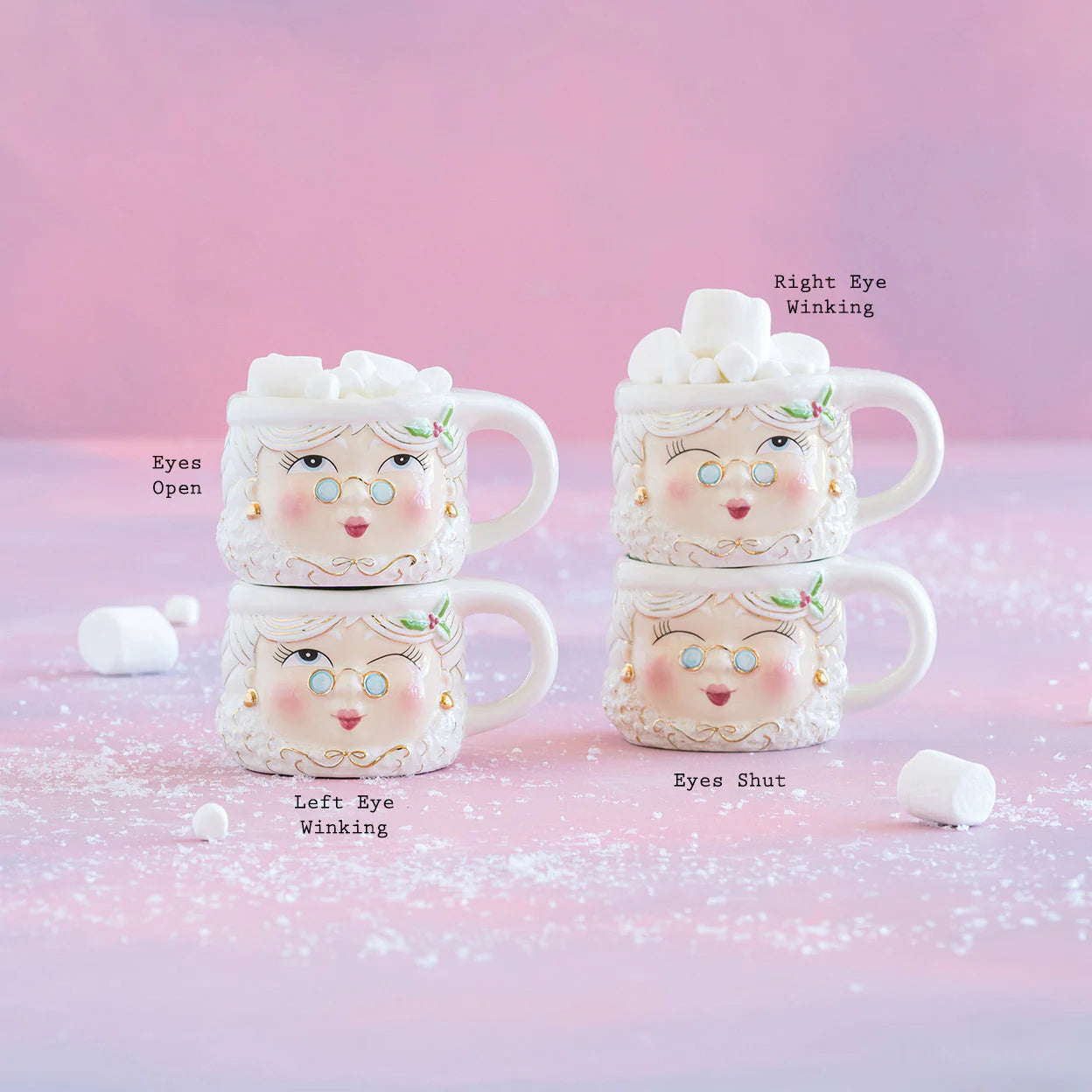 Mrs Papa Noel Mug
