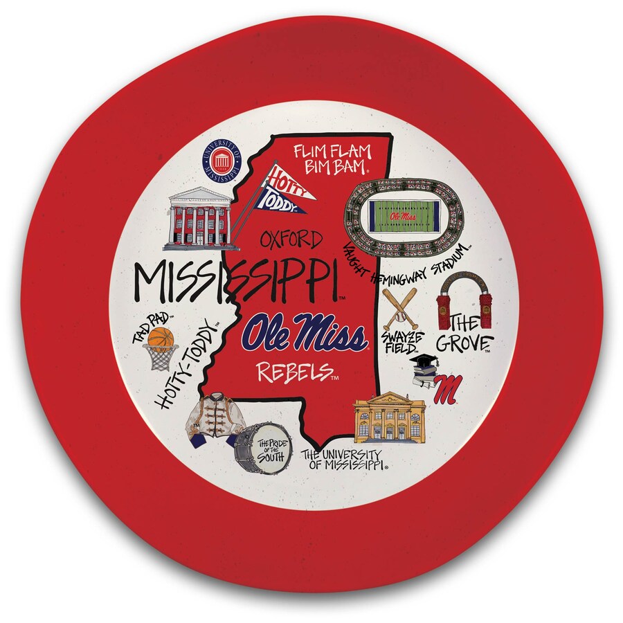 Ole Miss 13.5" Melamine Bowl