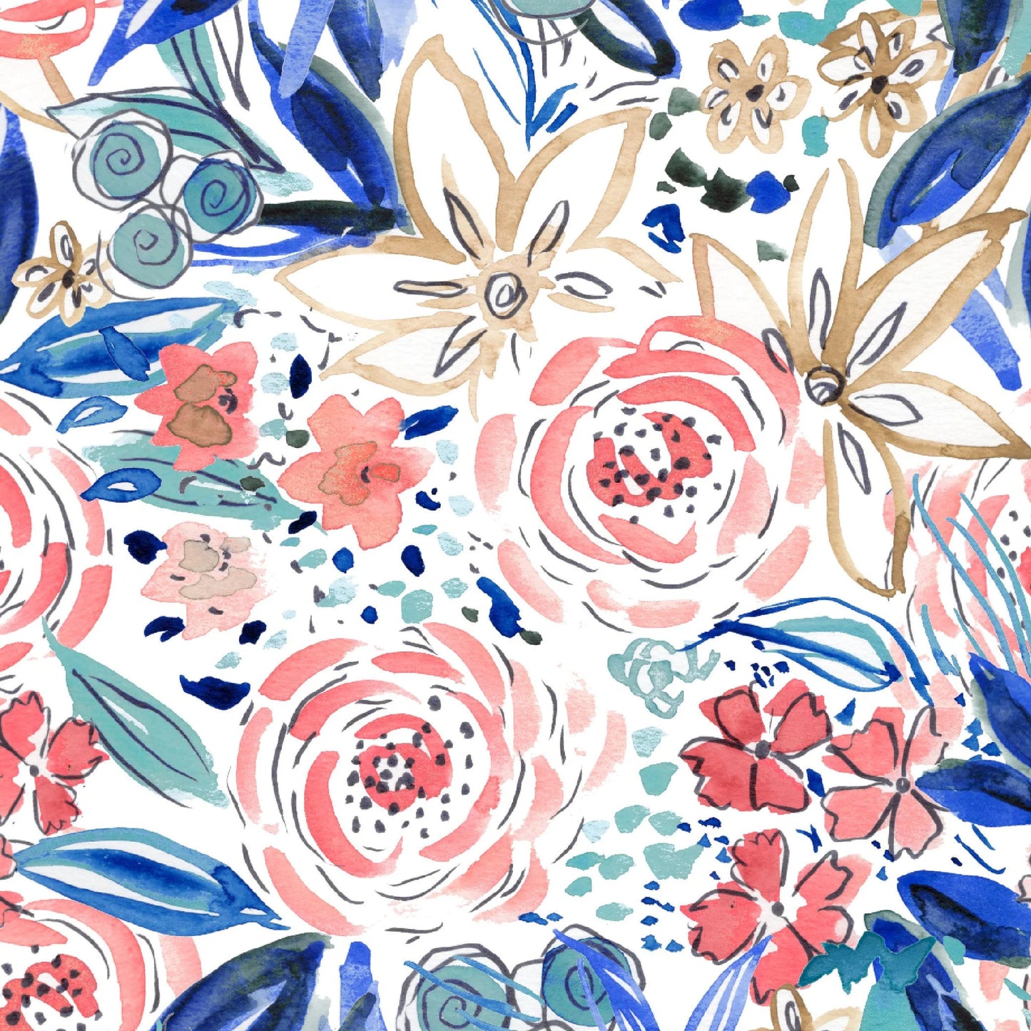 Once and Floral Magnetic Footie