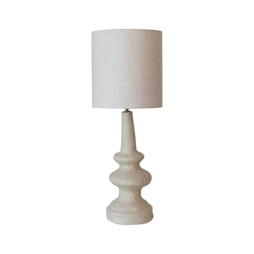 Handmade Paper Mache Paper Lamp