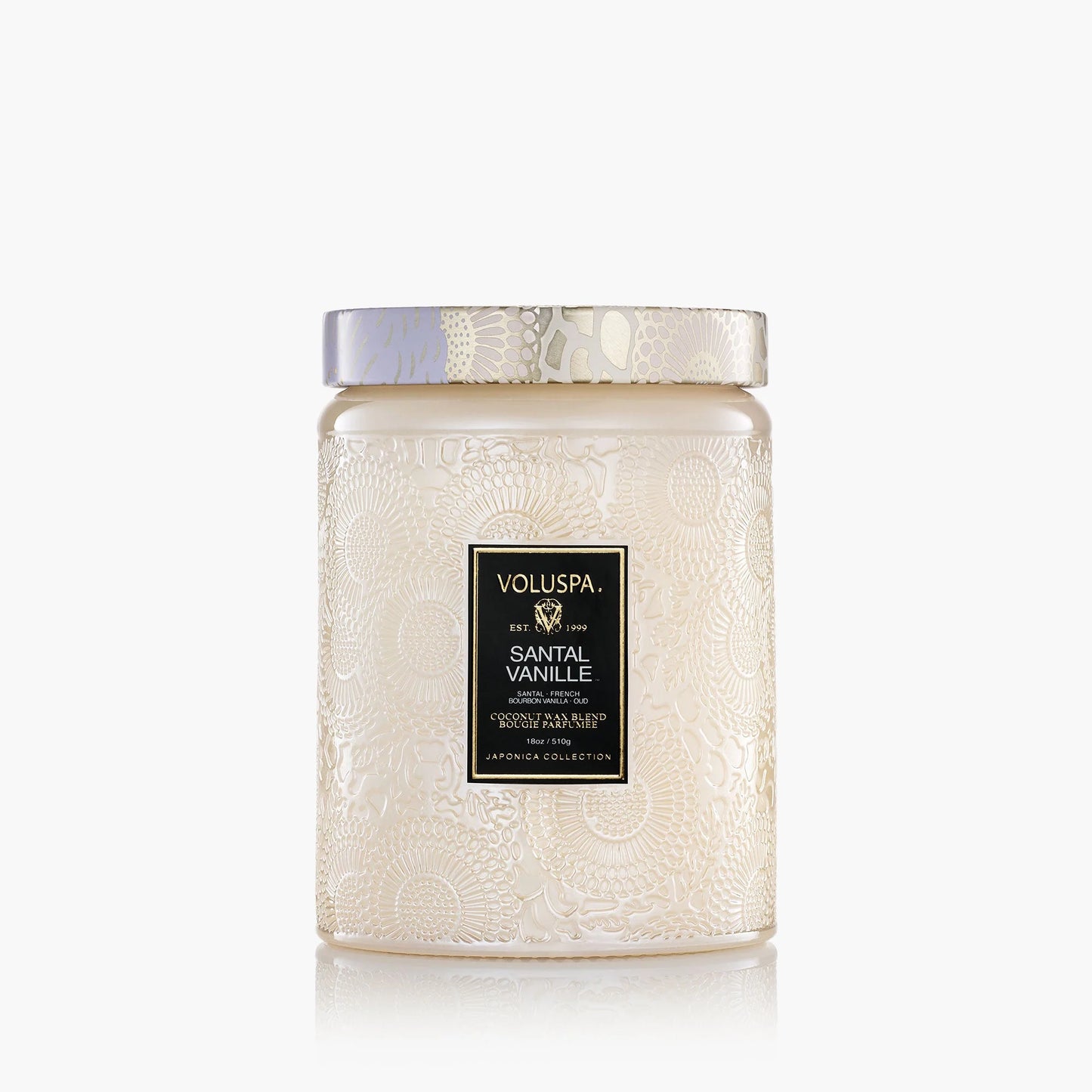 Santal Vanille 18oz Large Jar Candle