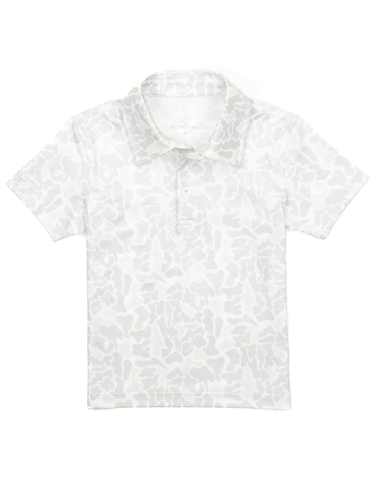 PT Youth Inlet Polo, Snow Camo