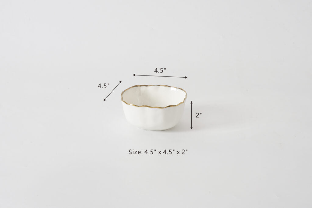 Pampay Bay Portofino Square Snack Bowl