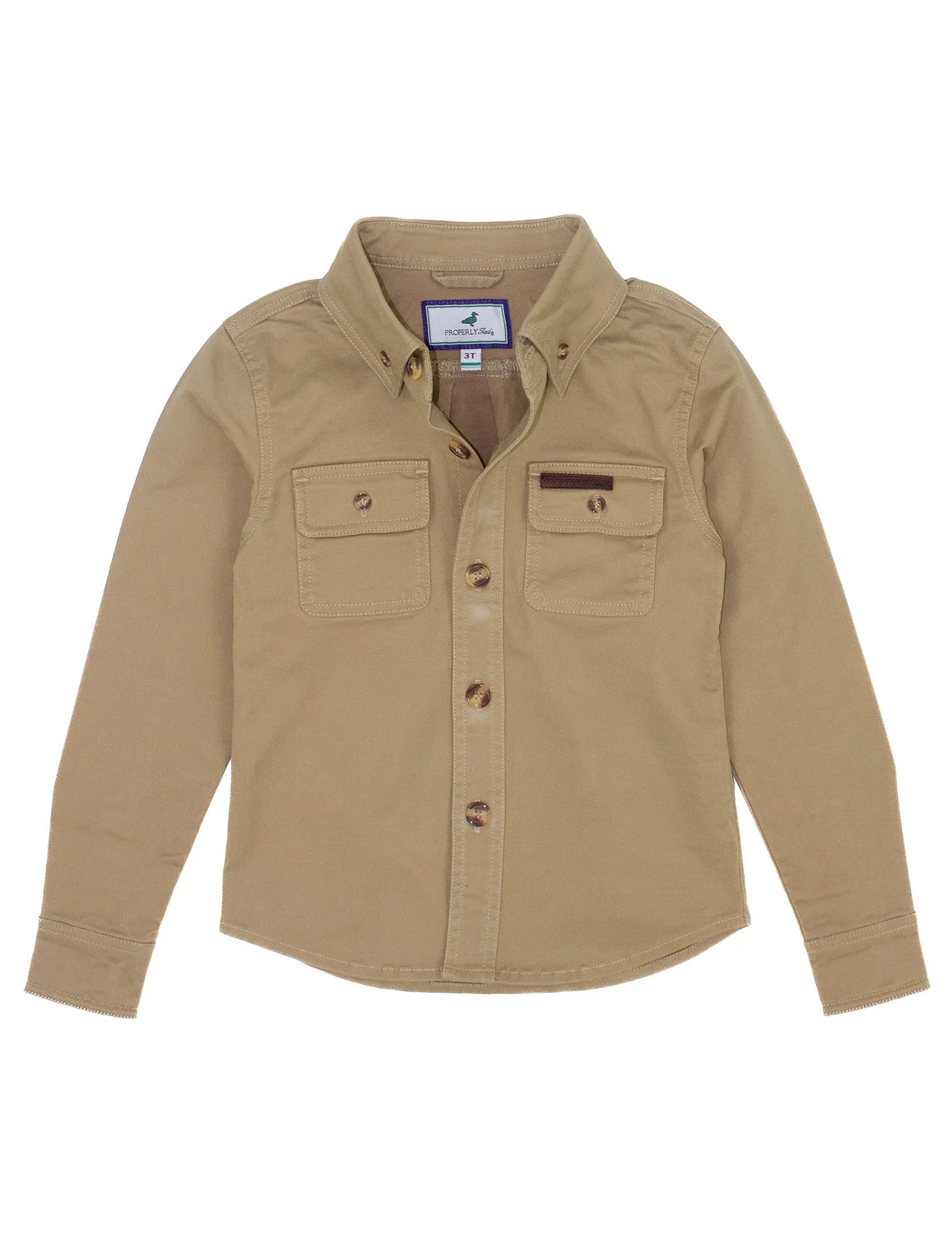 PT Youth Harvest Workshirt Camel