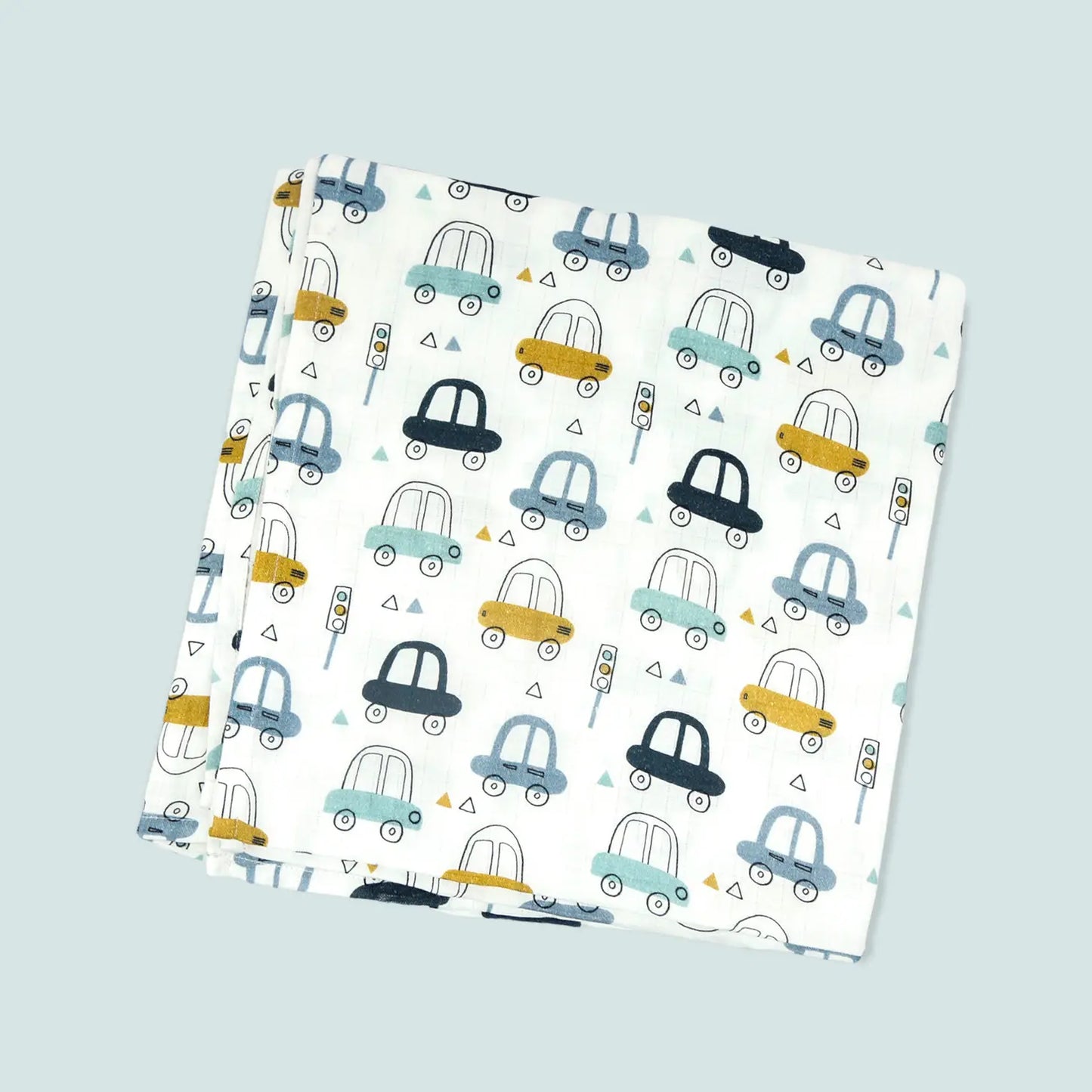 Cars Organic Muslin Swaddle