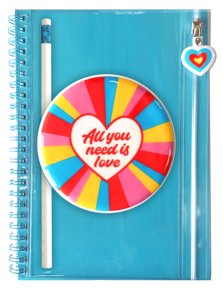 All You Need Is Love Pencil Pouch and Journal