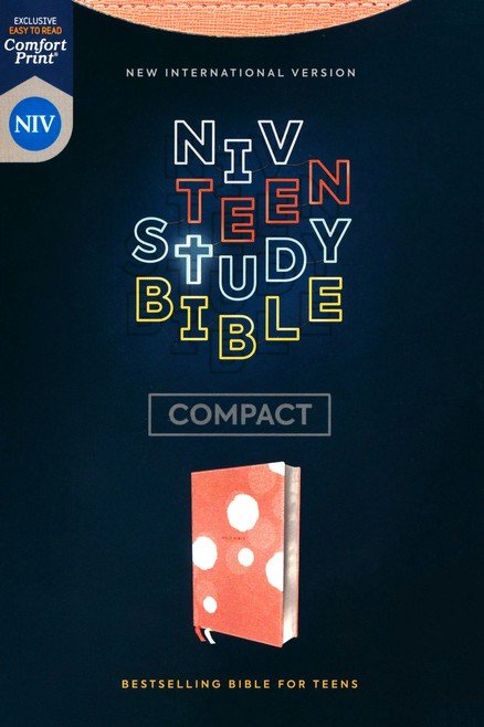 NIV Teen Compact Bible, Peach Cover