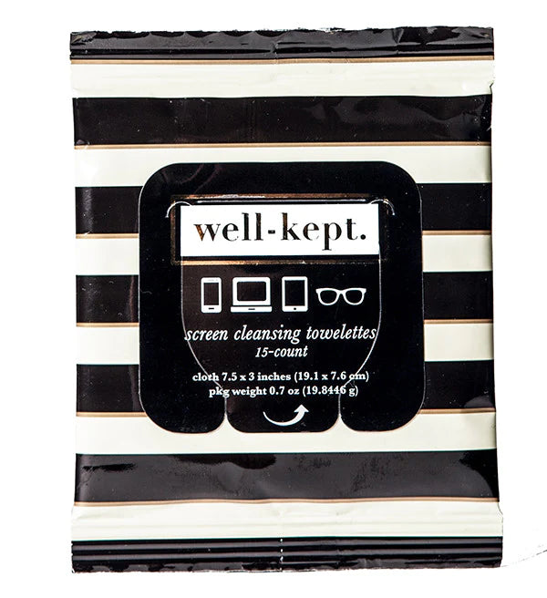 Well-Kept Screen Cleansing Wipes