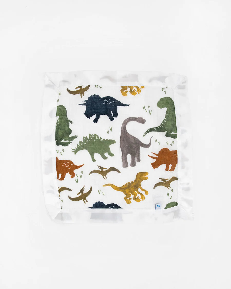 Cotton Muslin Security Blanket 3 Pack - Dino Friends