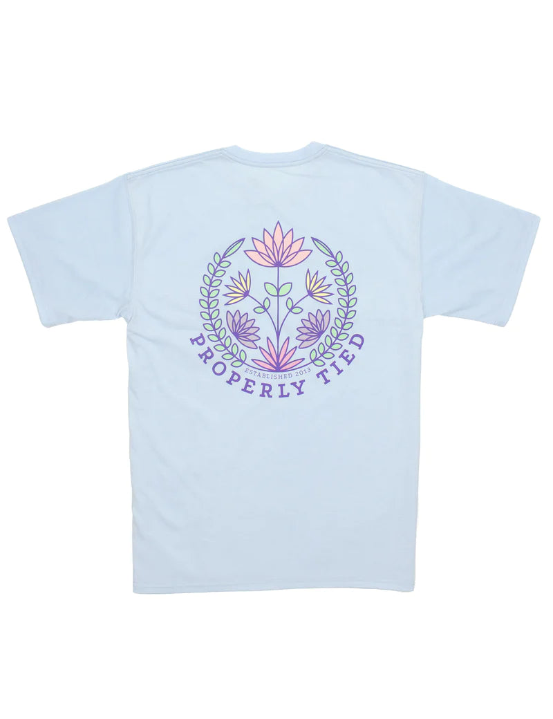 PT Floral Periwinkle SS