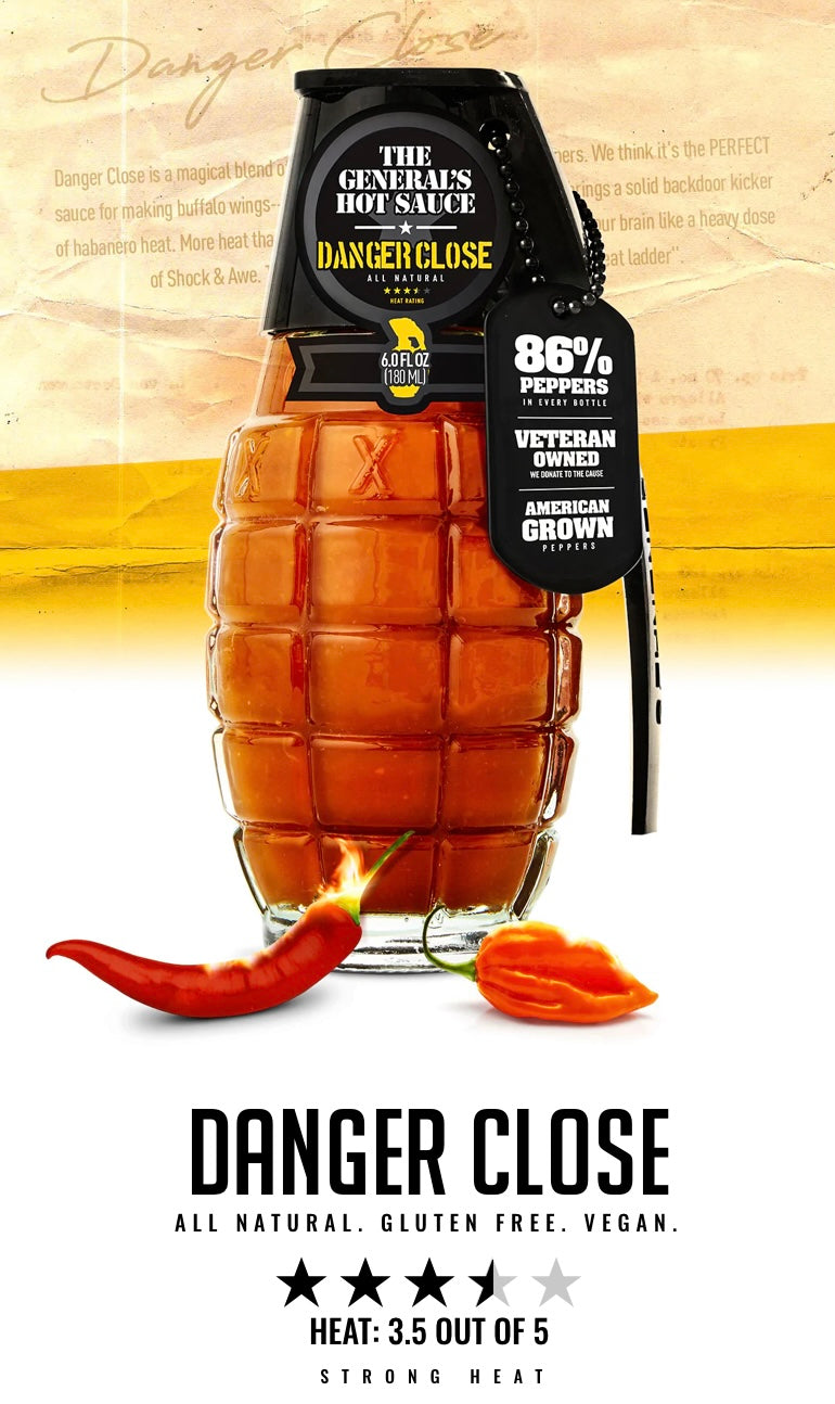 The General’s Hot Sauce- Danger Close