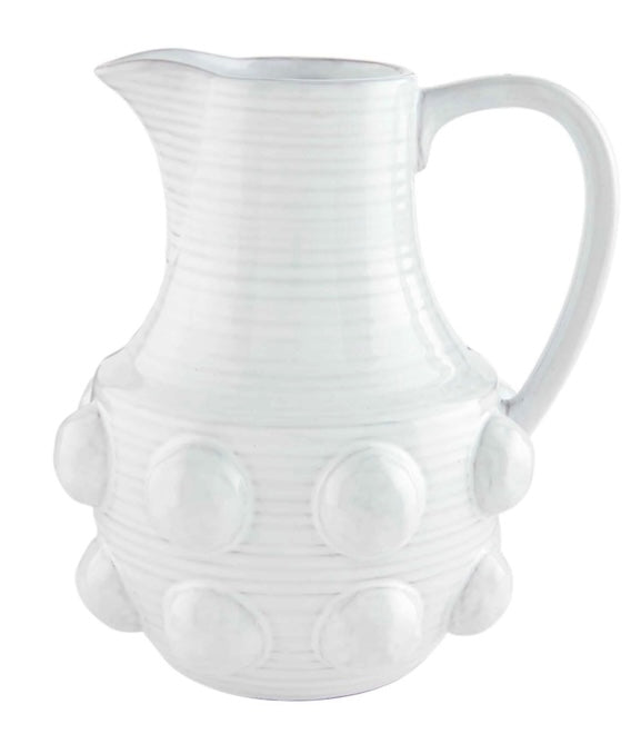 Beaded Terracotta Pitcher