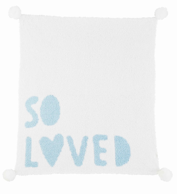 So Loved Chenille Blanket