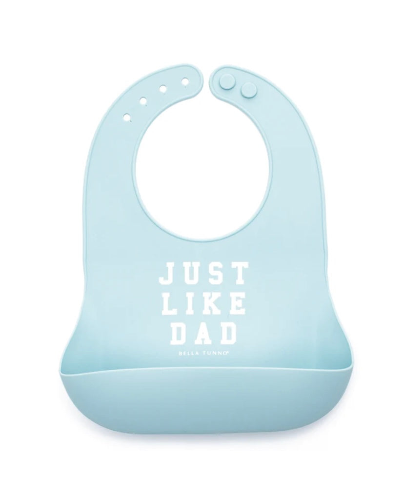 Just Like Dad Wonder Bib