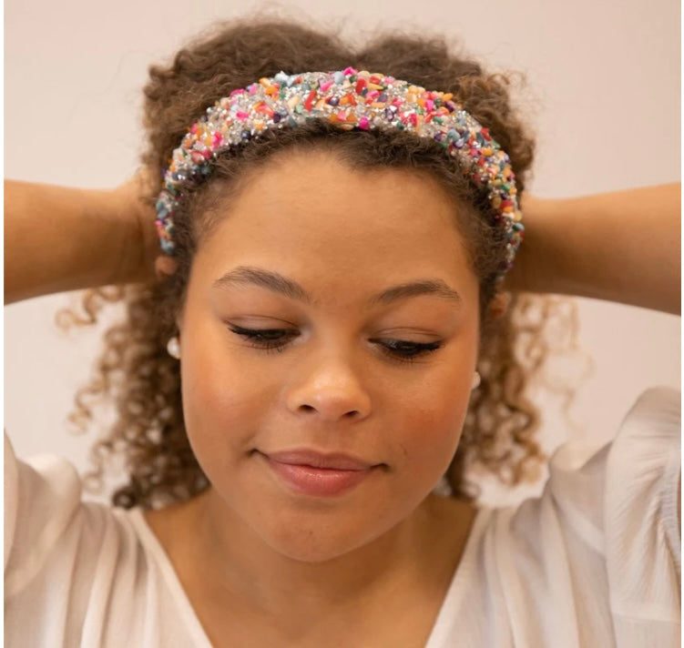 All That Glitters Headband Silver