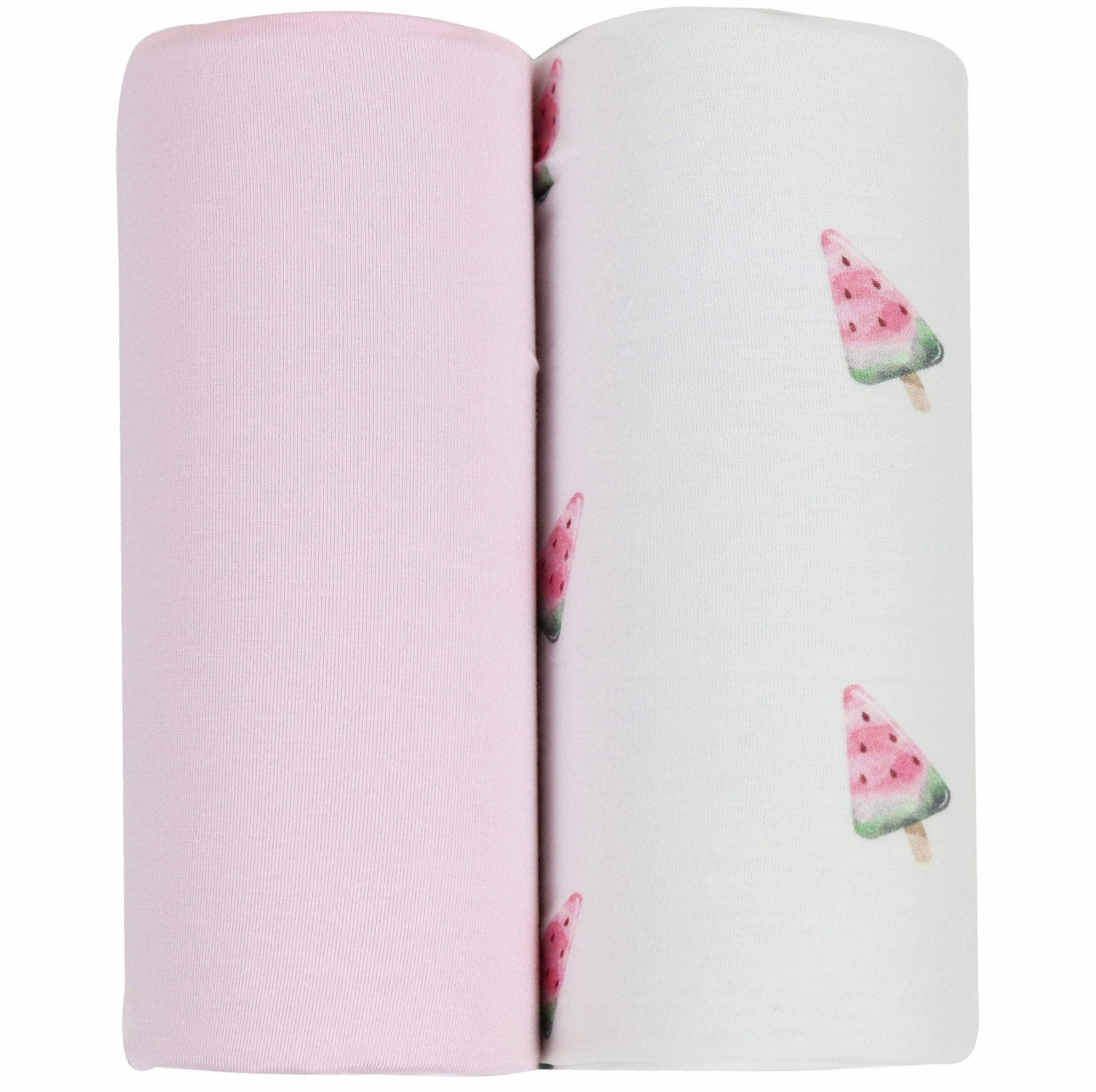 Watermelon & Pink Swaddle Blanket