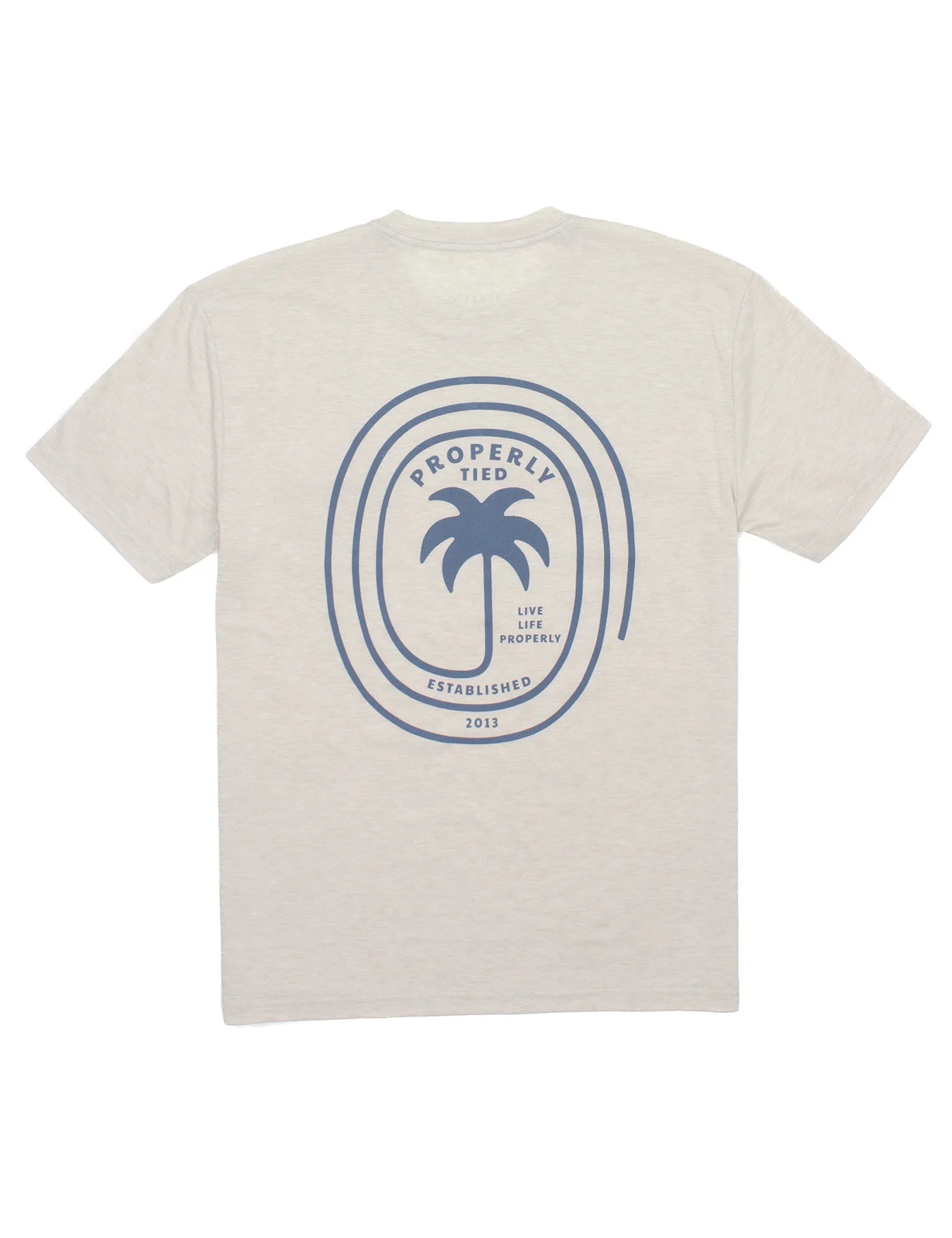 PT Portland Pocket Tee SS - Spiral Palm Natural