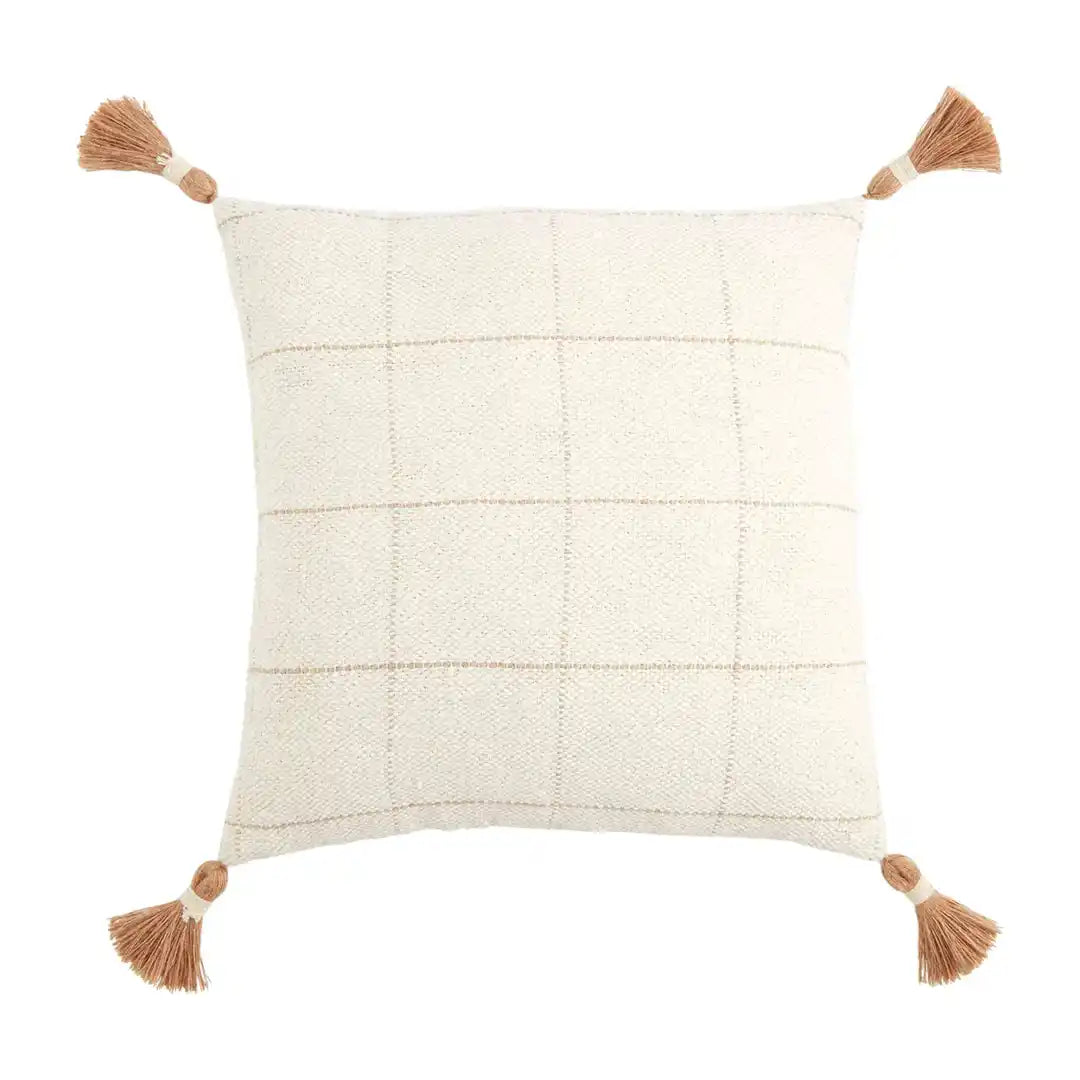 Square Woven Pattern Pillow