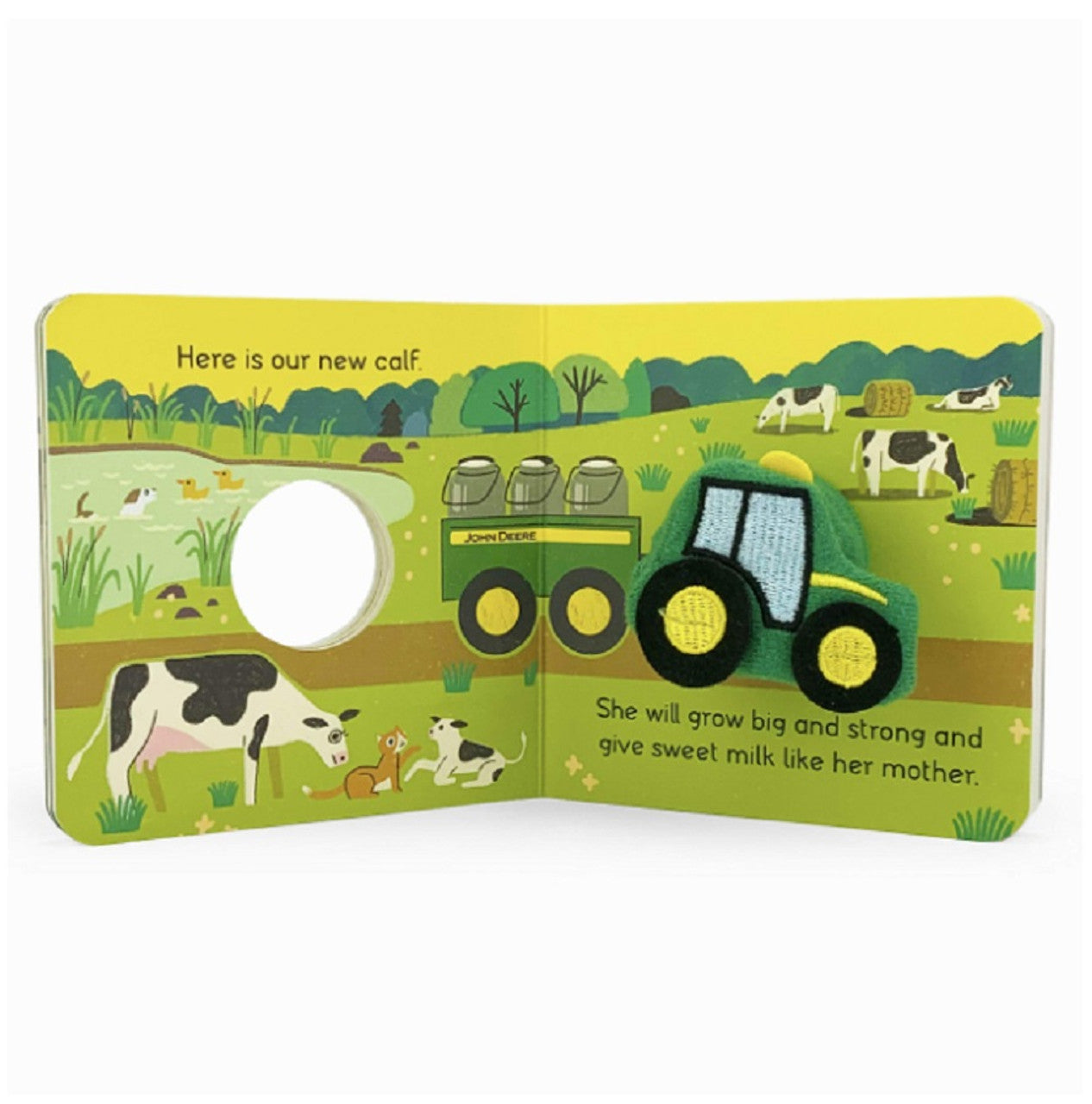 I Am A Tractor Finger Book