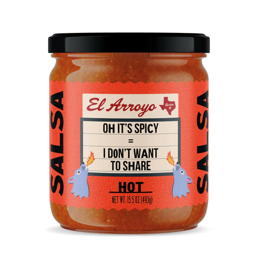 El Arroyo 16 oz Salsa- HOT