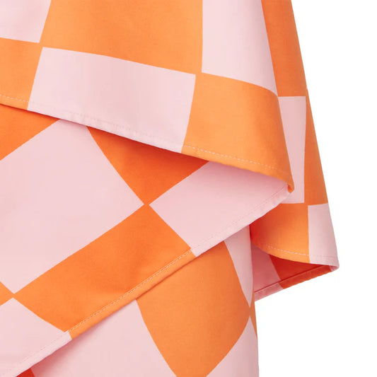 Cabana Beach Quick Dry Towel - Groovy Check XL