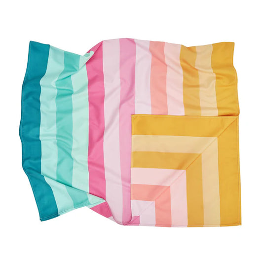 Cabana Beach Quick Dry Towel - Coastal Candy