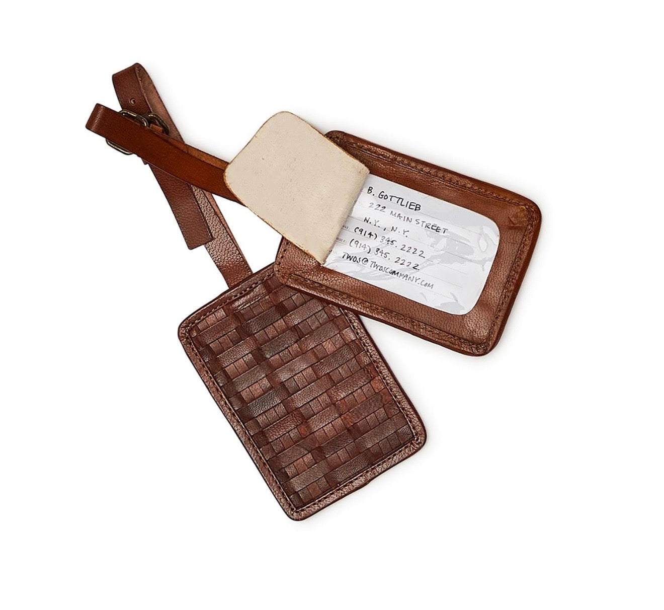 Leather Luggage Tag
