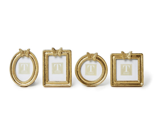 Golden Butterfly Gold Mini Frames, Assorted
