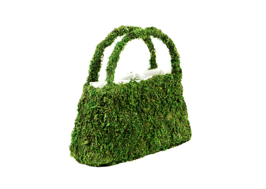 Beaumont Purse Moss Planter