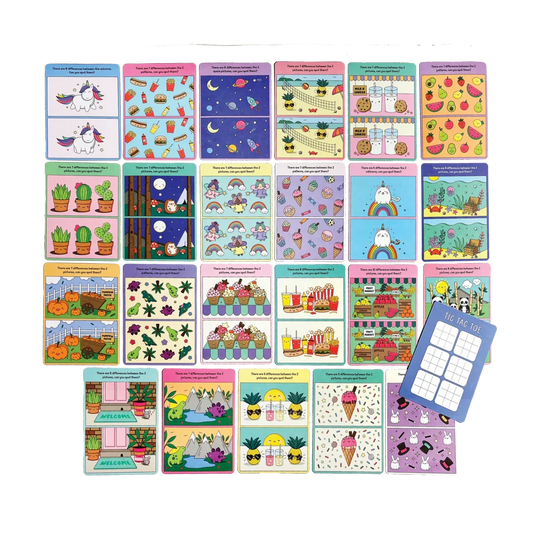 Spot the Difference Activity Card Set