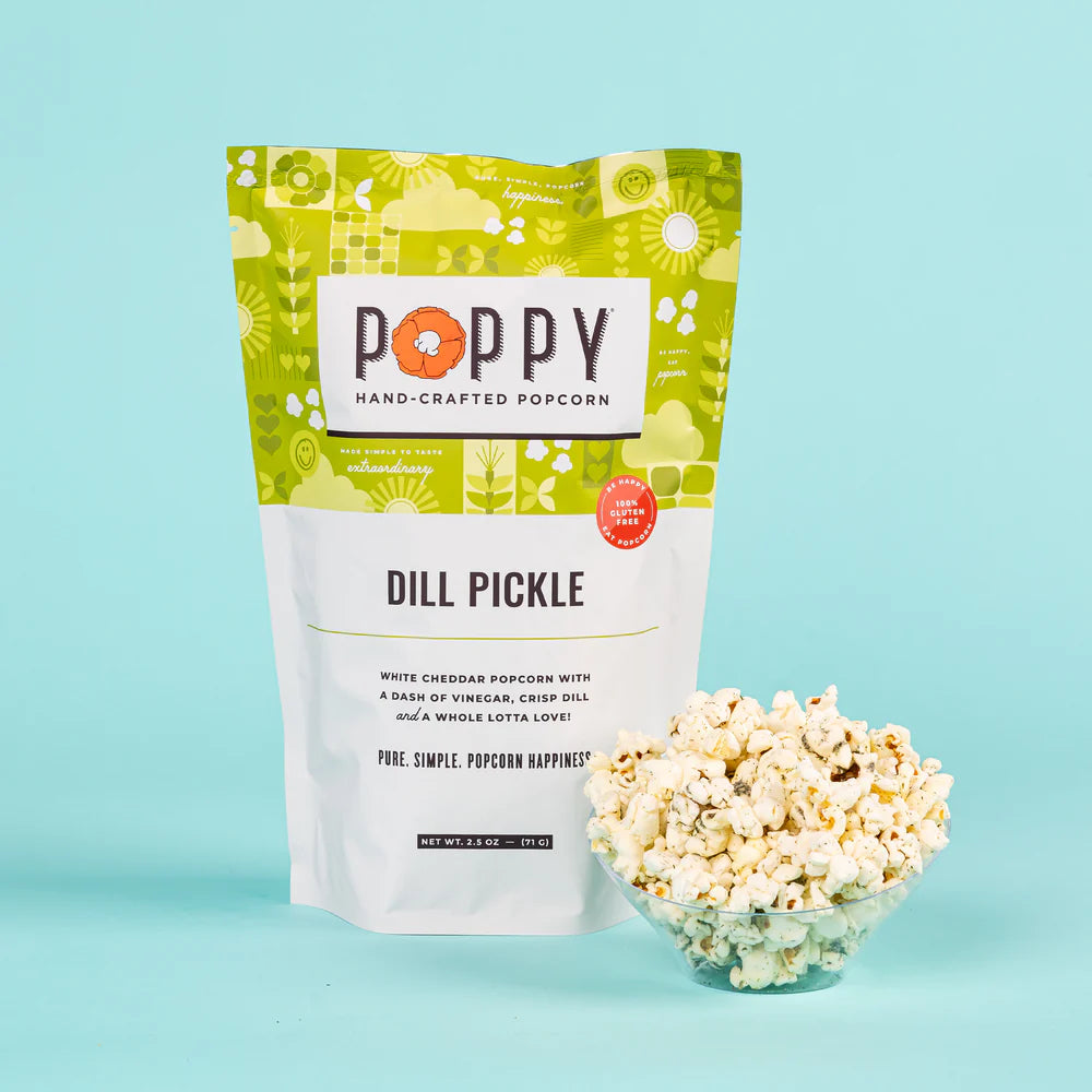 Poppy Popcorn Dill Pickle