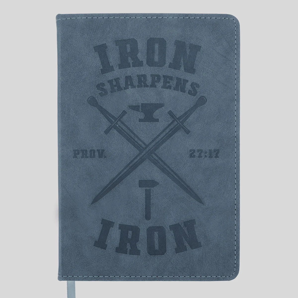 Men’s Faux Leather Journal - Iron Sharpens Iron