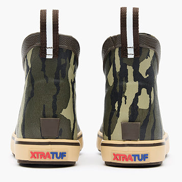 XTRATUF Kid’s Mossy Oak Bottomland Ankle Deck Boot