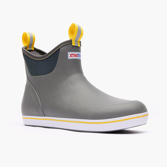 XTRATUF Men’s Grey Ankle Deck Boot