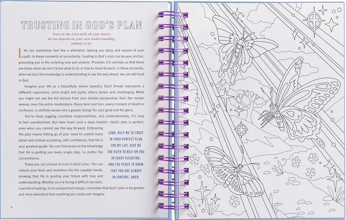 Devotional Coloring Book Finding Peace in God’s Embrace