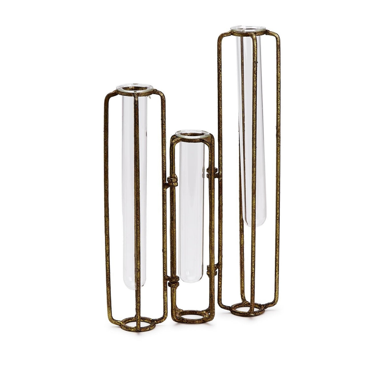 Set of 3 Flower Hinged Vase