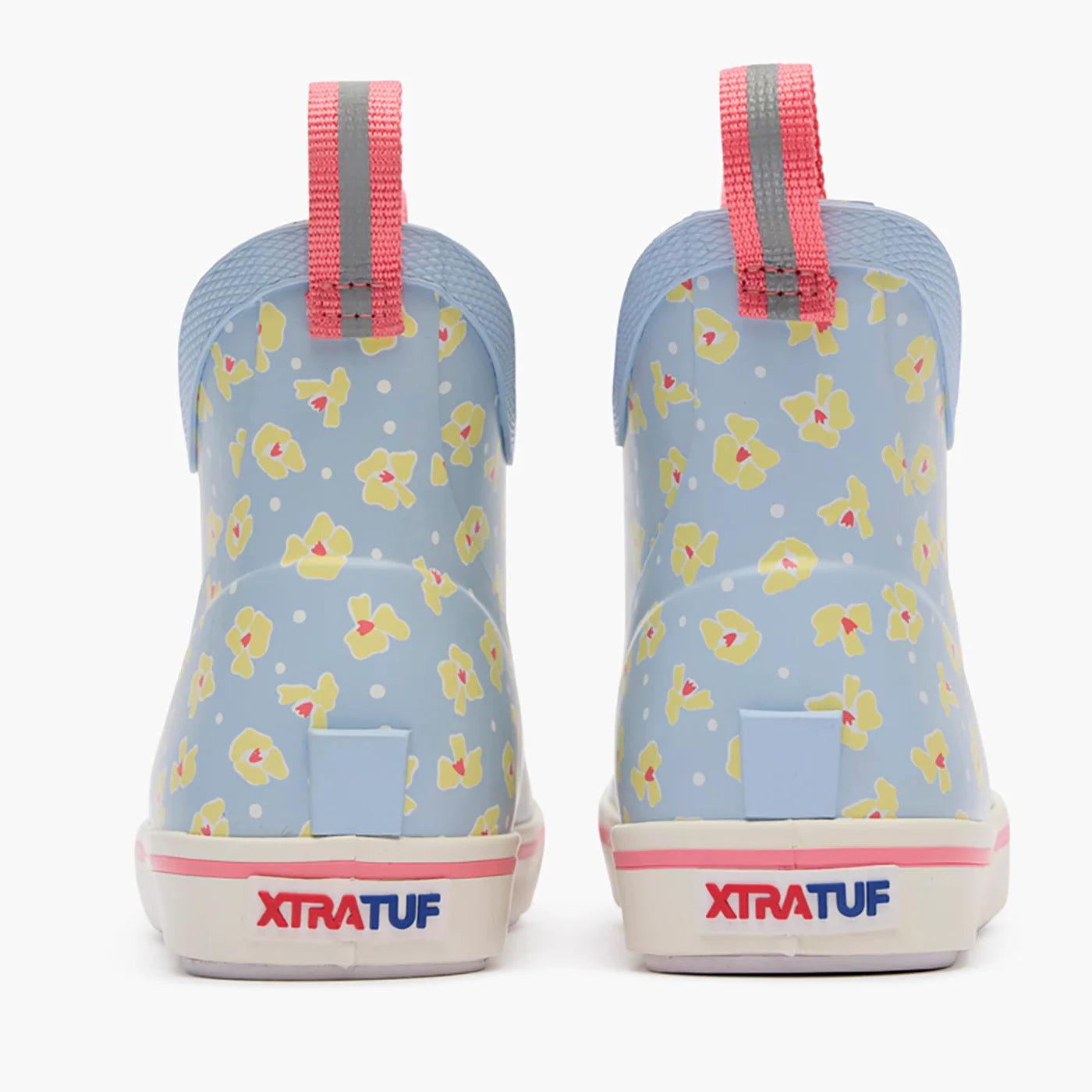 XTRATUF Kid’s Ankle Deck Boot Skyway Floral