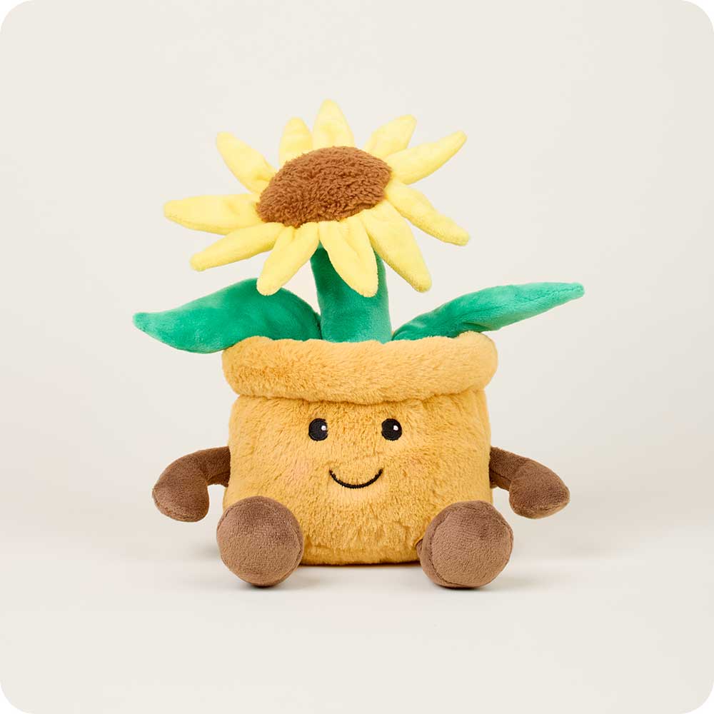 Yellow Flower Pot Warmie