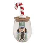 Nutcracker Wine Glass & Stopper Sets, 3 styles