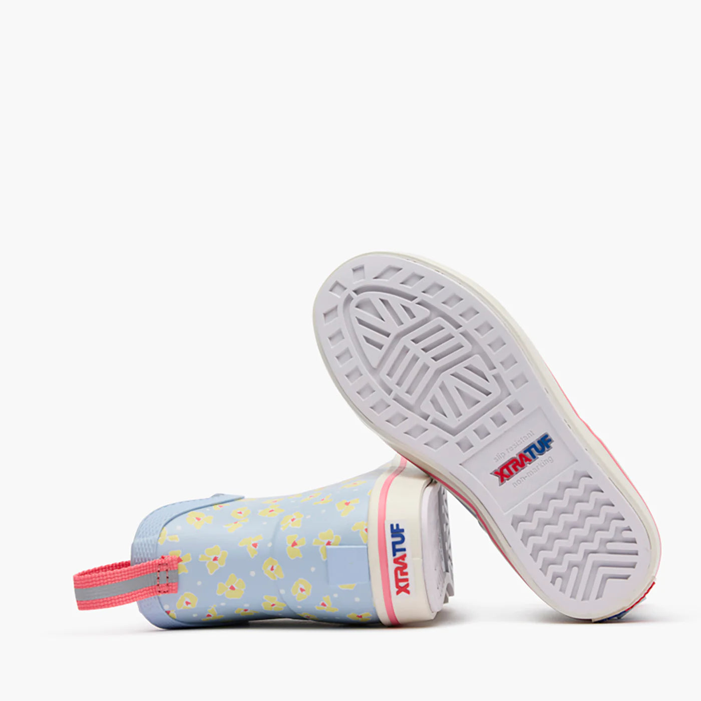 XTRATUF Kid’s Ankle Deck Boot Skyway Floral