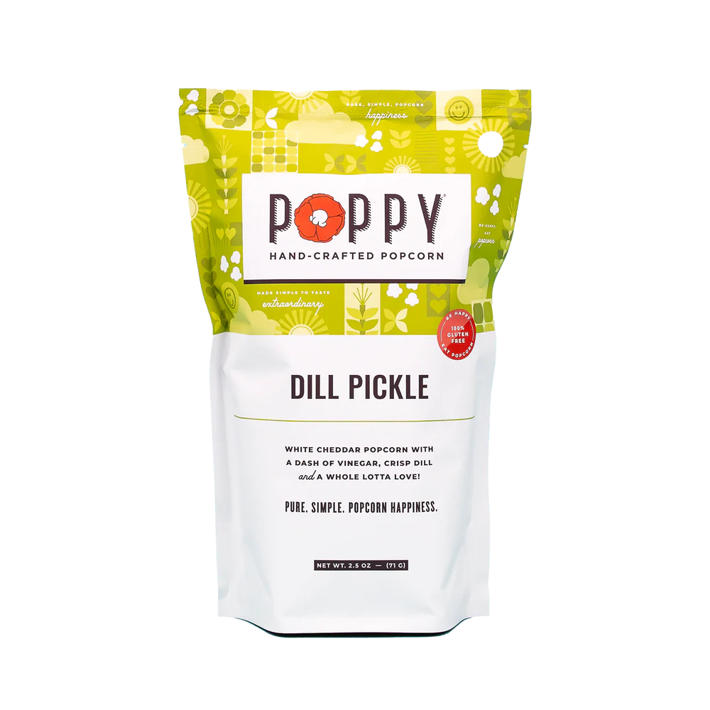 Poppy Popcorn Dill Pickle