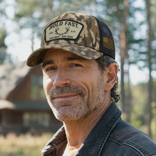 Hold Fast Cap - Dig Deep Antler Camo