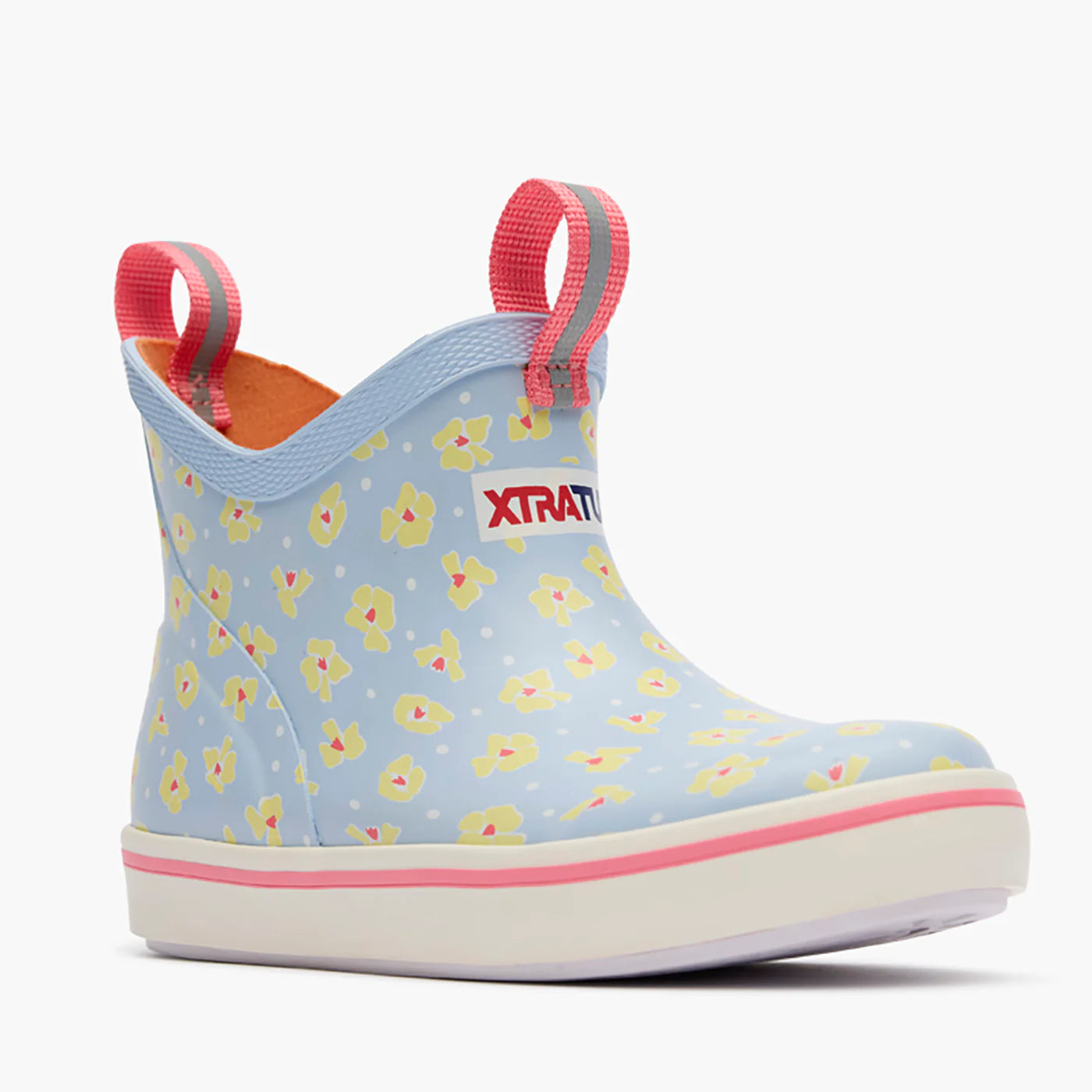 XTRATUF Kid’s Ankle Deck Boot Skyway Floral