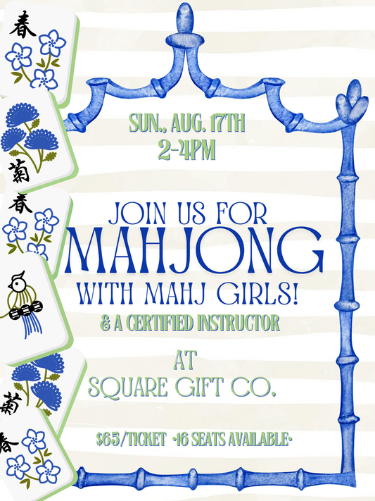 Mahjong Class with Instructor