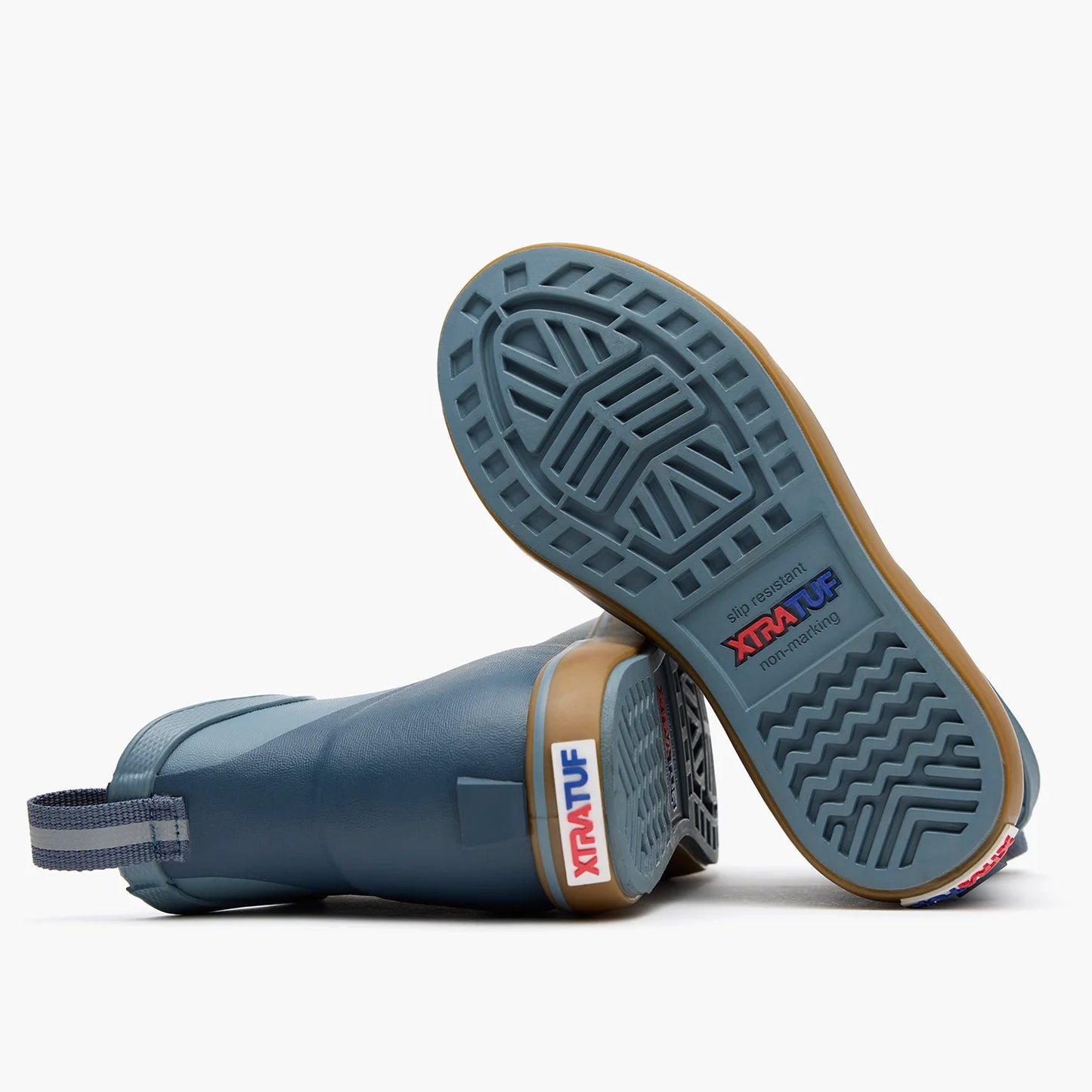 XTRATUF Kid’s Ankle Deck Boot Storm Blue