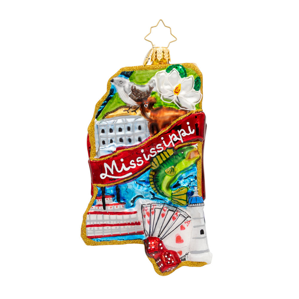 Magnolia Memories Christopher Radko Ornament - PRE ORDER