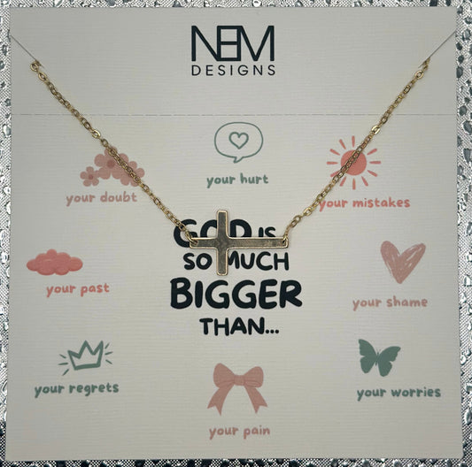 Greater Than Necklace